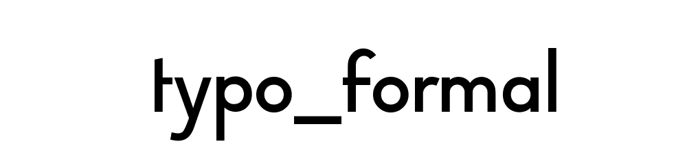 Typo_formal