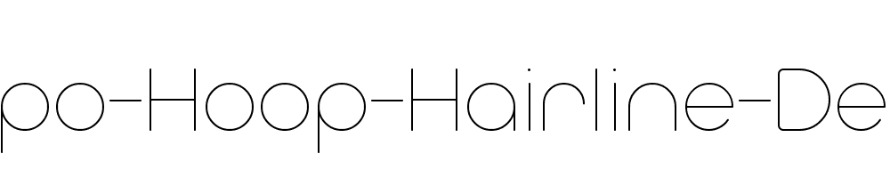 Typo-Hoop-Hairline-Demo