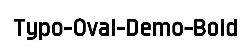 Typo-Oval-Demo-Bold