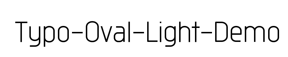 Typo-Oval-Light-Demo