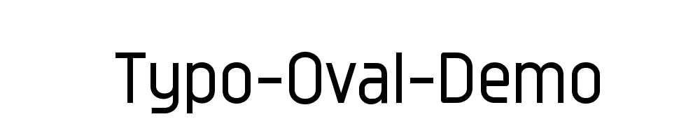 Typo-Oval-Demo