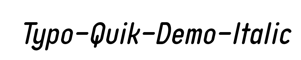 Typo-Quik-Demo-Italic