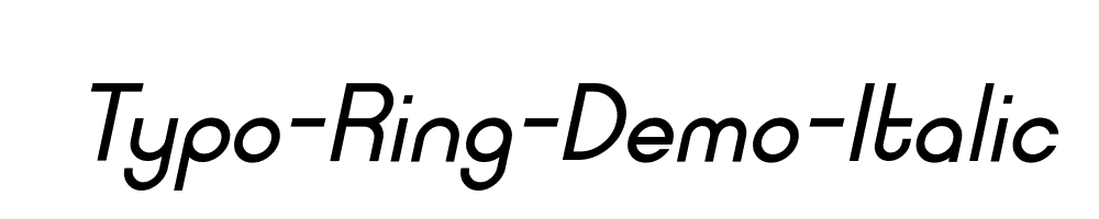 Typo-Ring-Demo-Italic