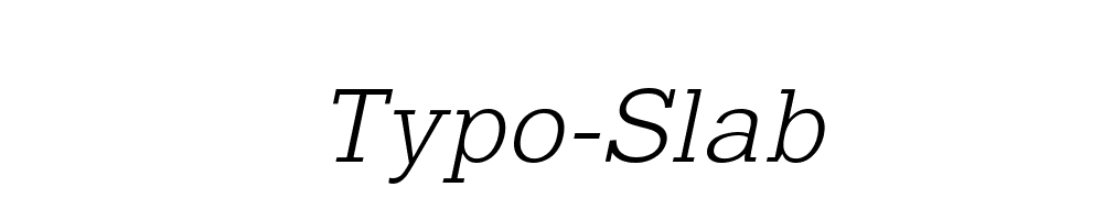 Typo-Slab