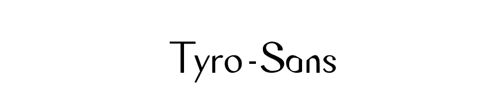 Tyro-Sans