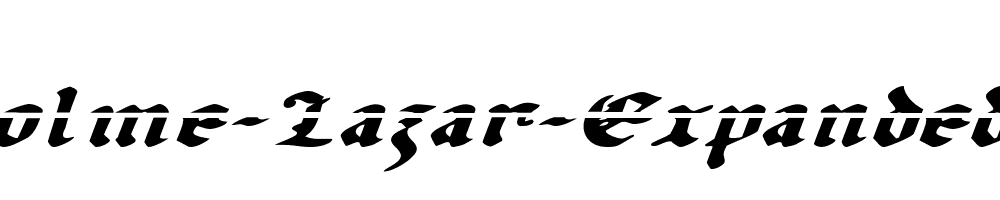 Uberholme-Lazar-Expanded-Italic