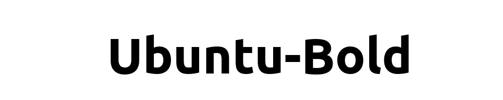 Ubuntu-Bold