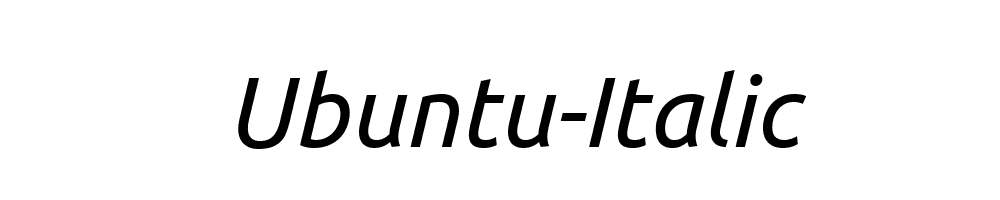 Ubuntu-Italic