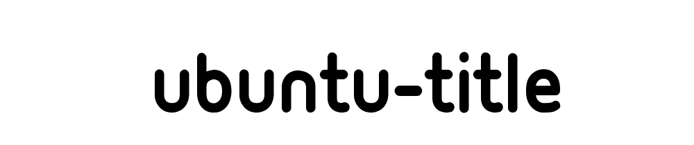 Ubuntu Title