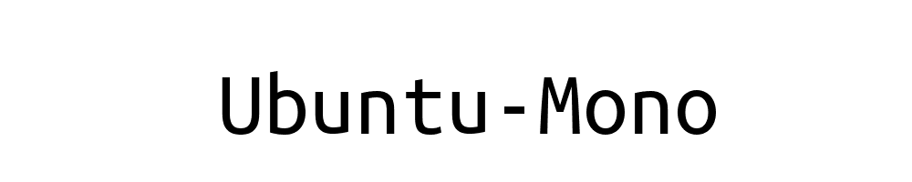 Ubuntu-Mono