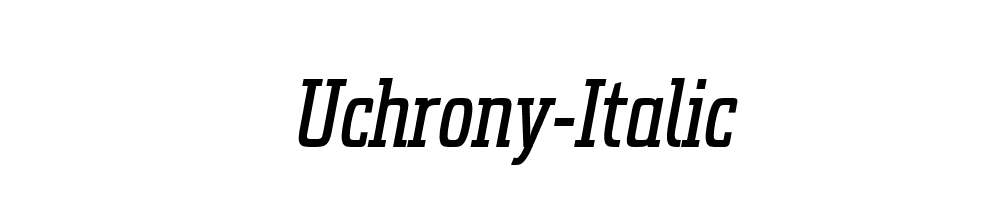 Uchrony-Italic