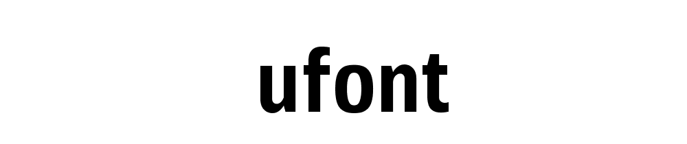 Ufont