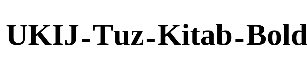 UKIJ-Tuz-Kitab-Bold