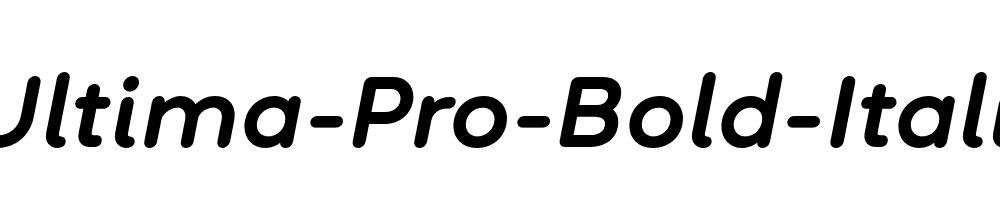 Ultima-Pro-Bold-Italic