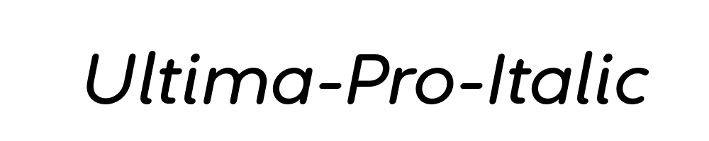 Ultima-Pro-Italic