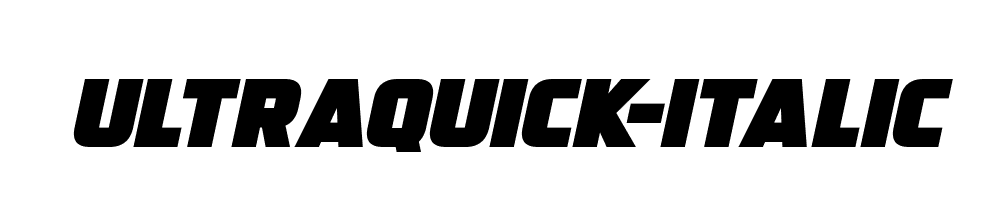 Ultraquick-Italic