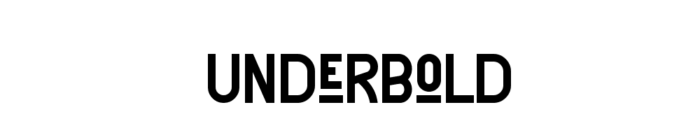 Underbold