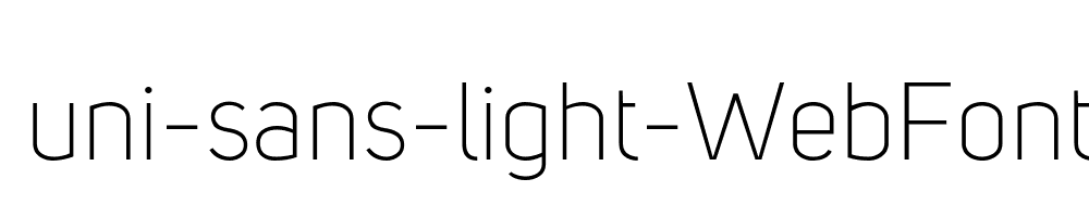 uni-sans-light-WebFont