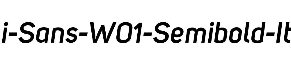 Uni-Sans-W01-Semibold-Italic