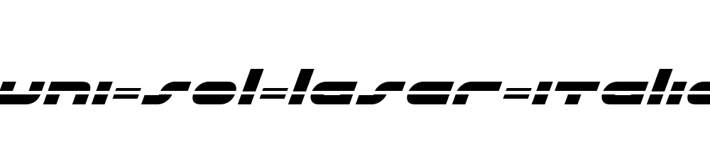 uni-sol-laser-italic