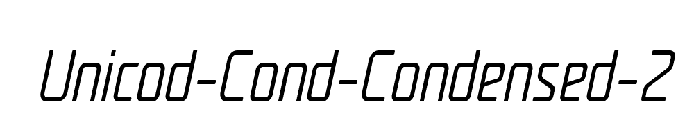 Unicod-Cond-Condensed-2