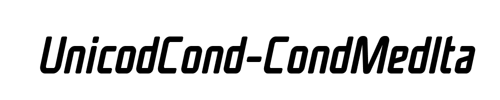 UnicodCond-CondMedIta