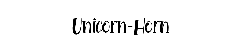 Unicorn-Horn