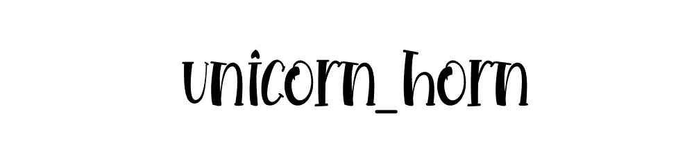 Unicorn_horn