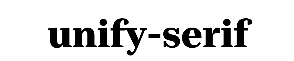 unify-serif