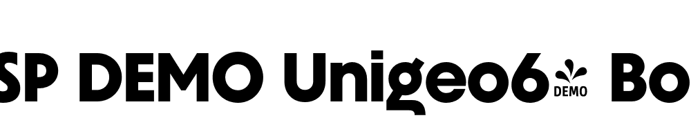 FSP DEMO Unigeo64 Bold