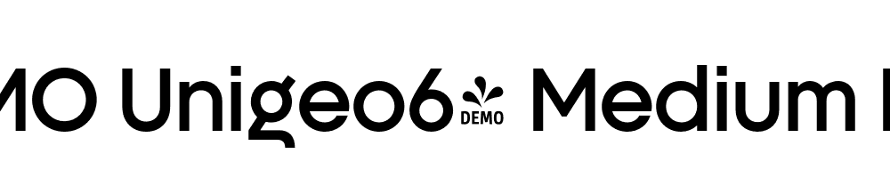 FSP DEMO Unigeo64 Medium Regular