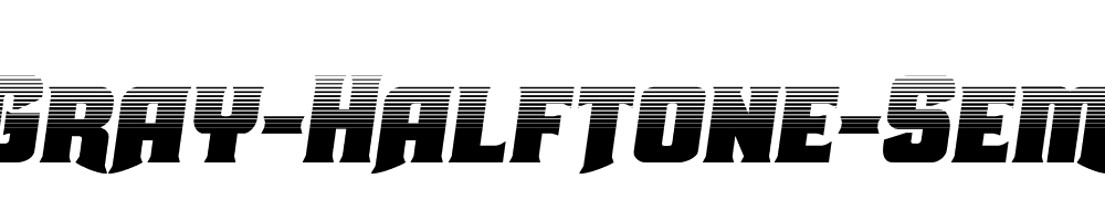 Union-Gray-Halftone-Semi-Italic