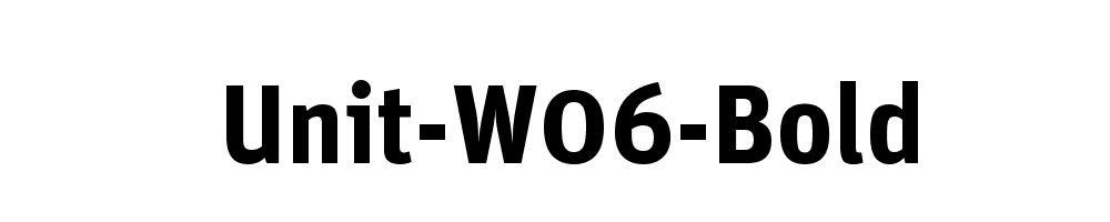 Unit-W06-Bold