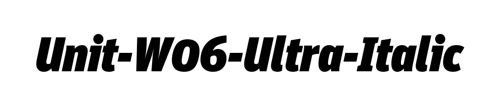 Unit-W06-Ultra-Italic