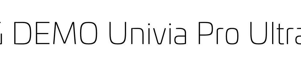  DEMO Univia Pro Ultra Light Regular