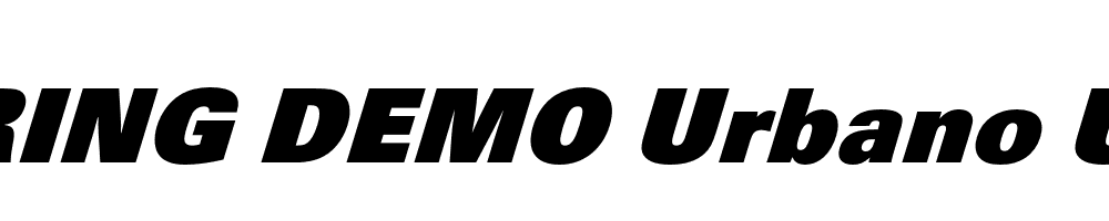  DEMO Urbano Ultra Italic