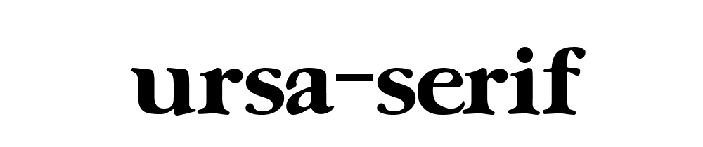 ursa-serif