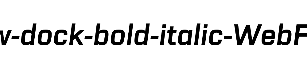 urw-dock-bold-italic-WebFont