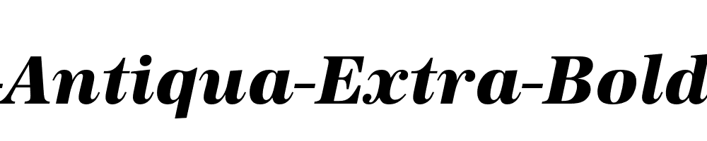 URW-Antiqua-Extra-Bold-Italic