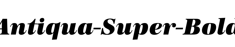 URW-Antiqua-Super-Bold-Italic