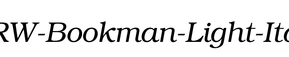 URW-Bookman-Light-Italic