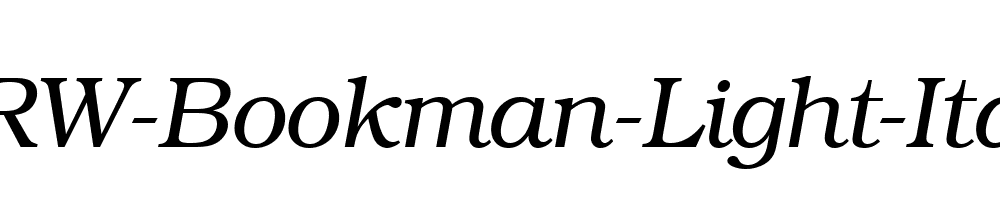 URW-Bookman-Light-Italic