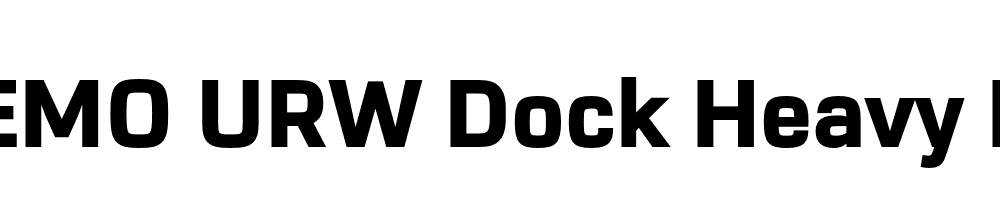 FSP DEMO URW Dock Heavy Regular