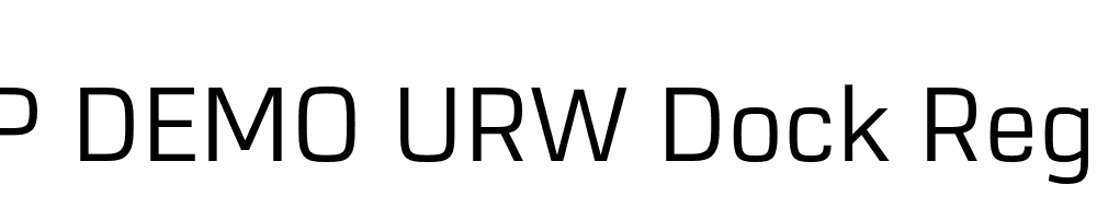 FSP DEMO URW Dock Regular