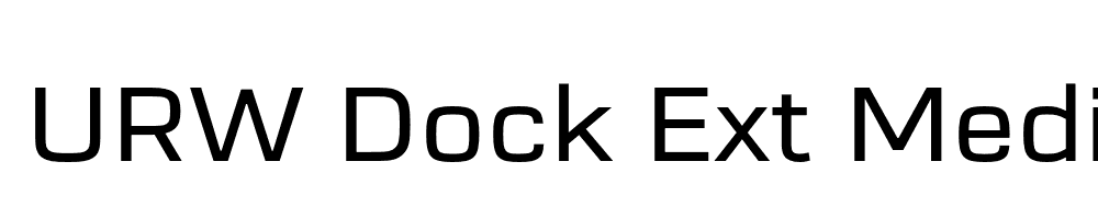 FSP DEMO URW Dock Ext Medium Regular
