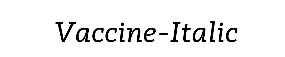 Vaccine-Italic