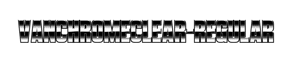 VanchromeClear-Regular