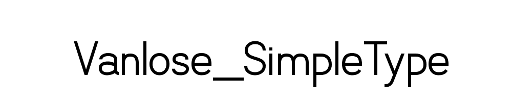 Vanlose_SimpleType