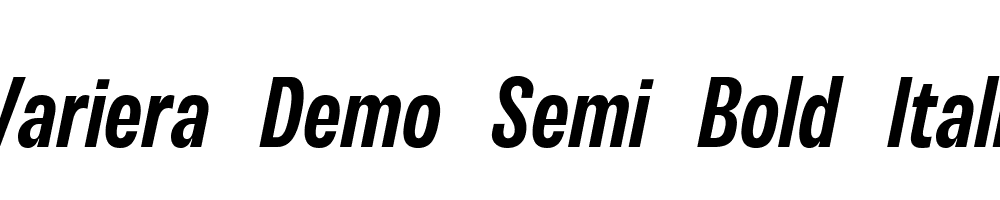 Variera-Demo-Semi-Bold-Italic