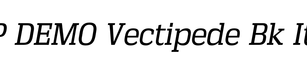 FSP DEMO Vectipede Bk Italic